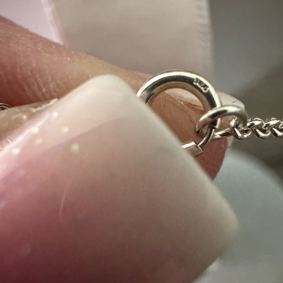 Rare Tiffany & Co. Sterling Silver Star Lariat Pendant Necklace - Picture 3 of 6